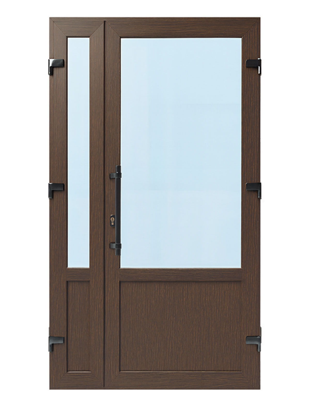 Металопластикові двері Epsilon класичні двостулкові Металопластикові двері Epsilon класичні двостулкові