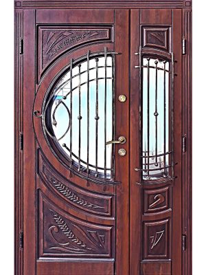 Ціна полуторних вхідних дверей "Максимум xl27" від виробника