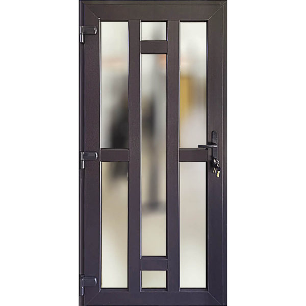 Купити металопластикові вхідні двері Epsilon T104-70 недорого