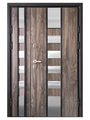 Розпродаж полуторних вхідних дверей Maximum NP10 в мережі магазинів "Максимум"