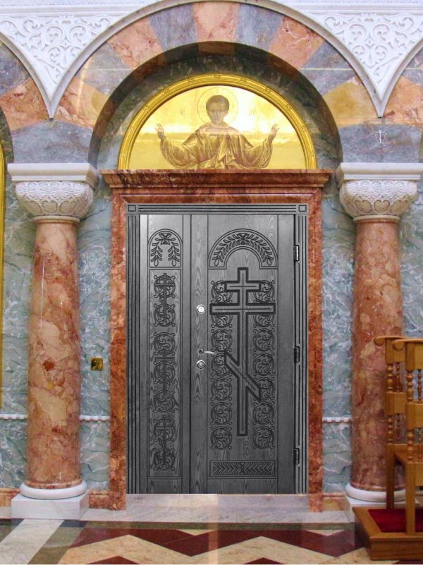 Вхідні двері Максимум із індивідуальним рисунком 03 півторачні,3