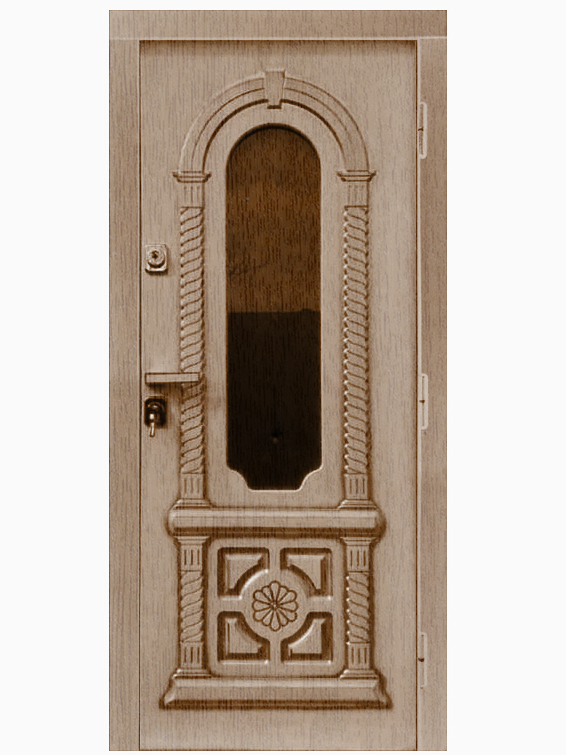 Вхідні двері Максимум із індивідуальним рисунком 02,1