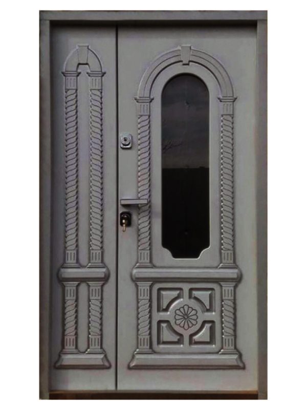 Вхідні двері Максимум із індивідуальним рисунком 02 півторачні.1