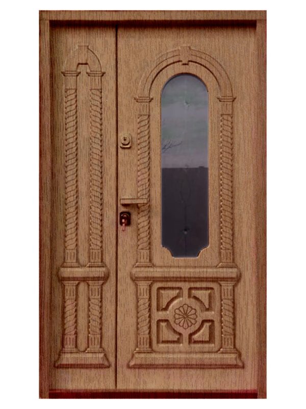 Вхідні двері Максимум із індивідуальним рисунком 02 півторачні.2