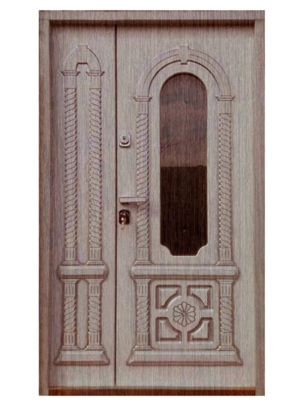 Вхідні двері Максимум із індивідуальним рисунком 02 півторачні.3