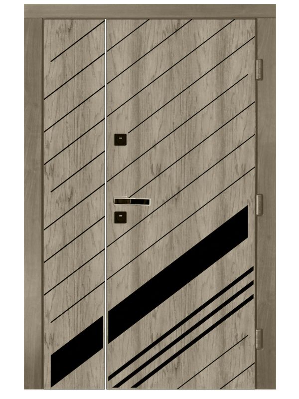 Вхідні двері Максимум 05 півторачні з HPL панеллю,1