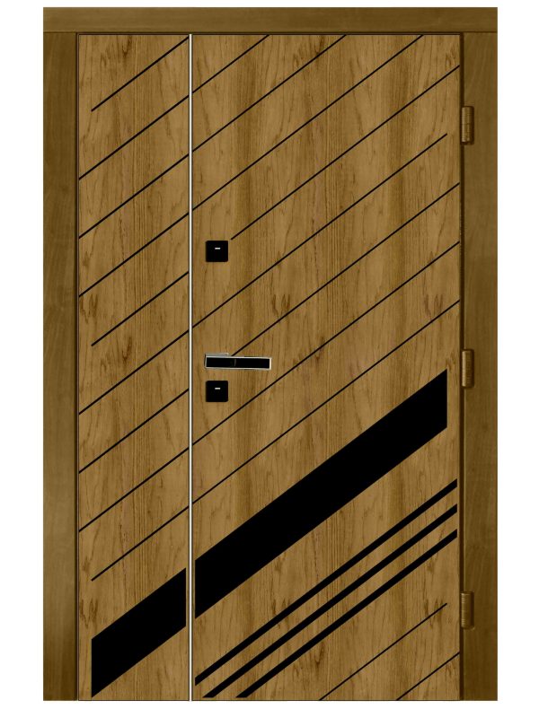 Вхідні двері Максимум 05 півторачні з HPL панеллю,2
