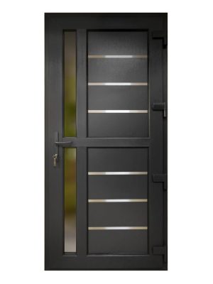 Металопластикові вхідні двері L0 одностулкові