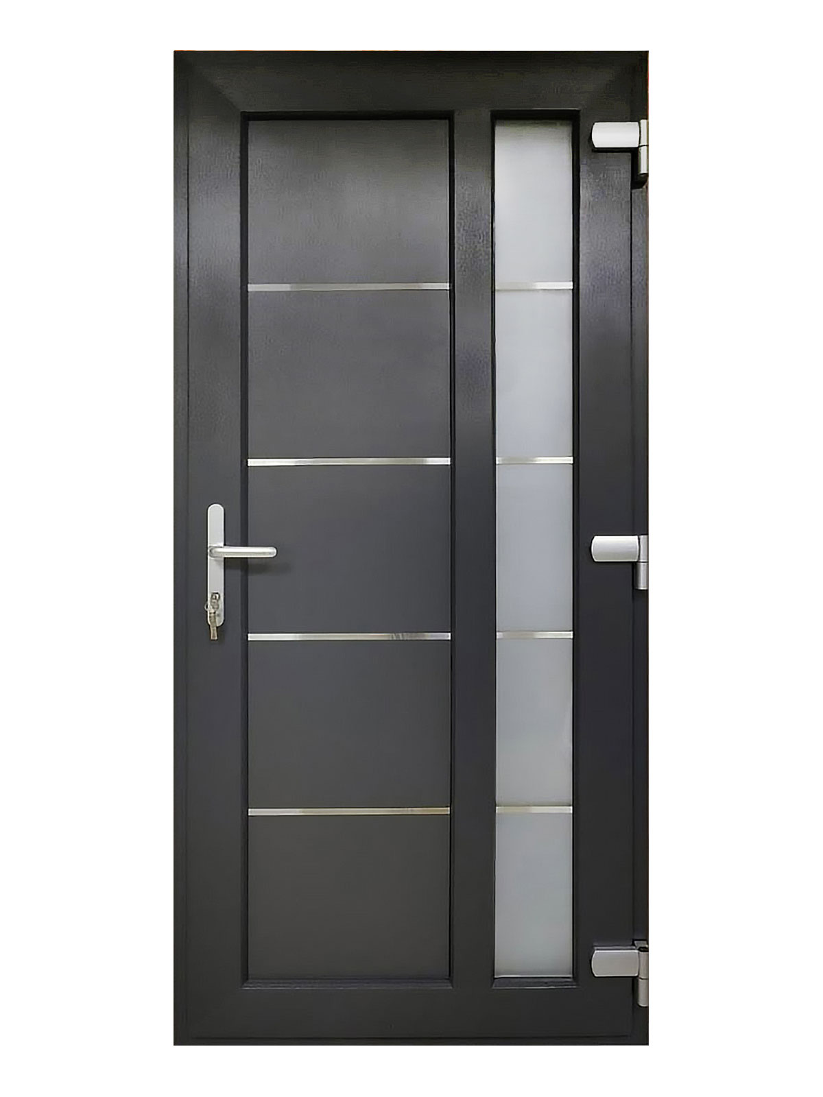 Металопластикові вхідні двері L14 одностулкові Металопластикові вхідні двері L14 одностулкові