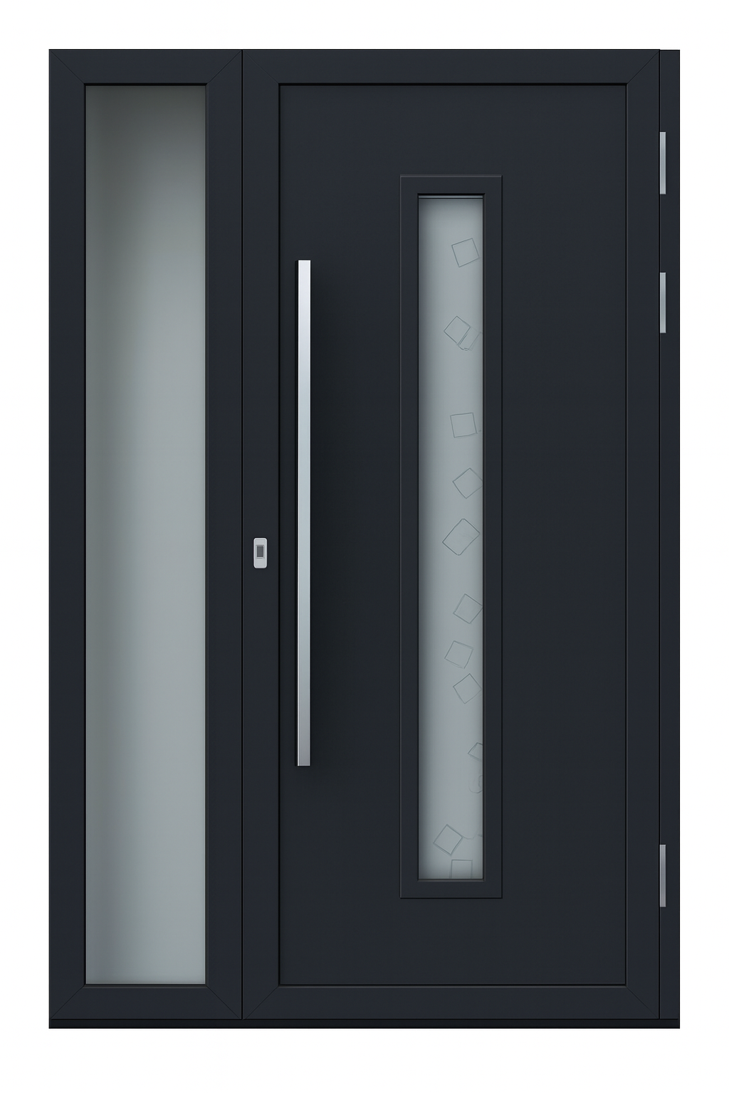 Металопластикові вхідні двері VOI(П) двостулкові Металопластикові вхідні двері VOI(П) двостулкові