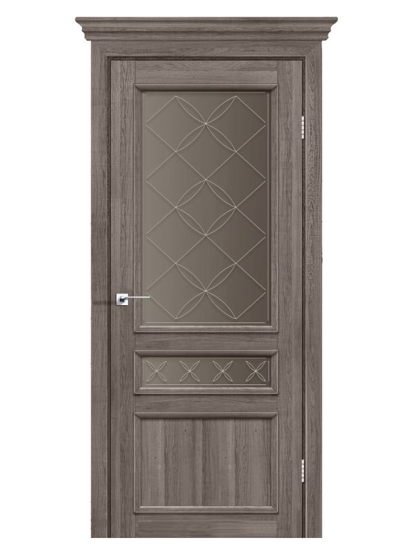 Міжкімнатні двері Classico CL-05 колір дуб браш,2