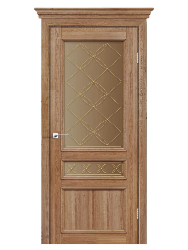 Міжкімнатні двері Classico CL-05 колір дуб браш,4