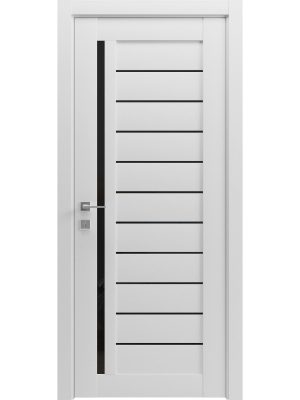 міжкімнатні двері Rodos Modern Bianca білий матовий напівскло blk