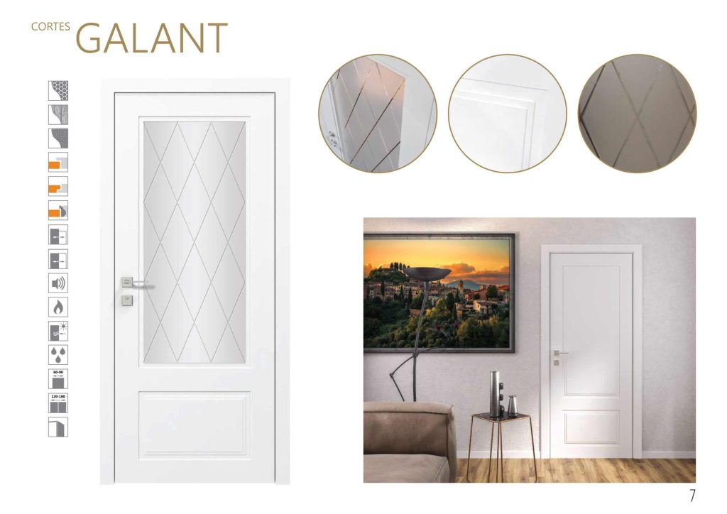 Міжкімнатні двері CORTES GALANT фото 1