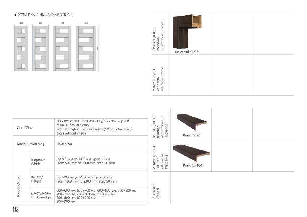 Міжкімнатні двері MODERN VERONA фото 2