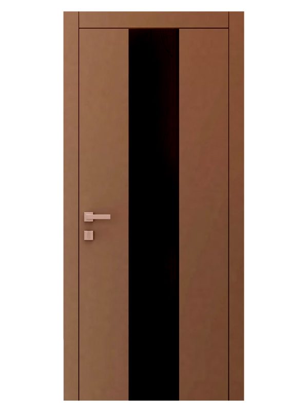 Міжкімнатні двері MaDen Glass 2 сіра емаль.4