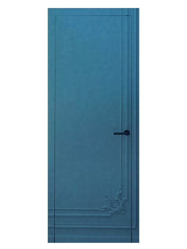 Міжкімнатні двері MaDen Model 26 біла/сіра емаль з візерунком.3
