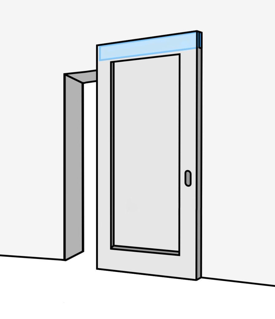 Розсувна система прихованого типу