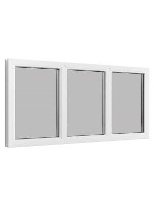 Вікно тристулкове металопластикове прямокутне 47