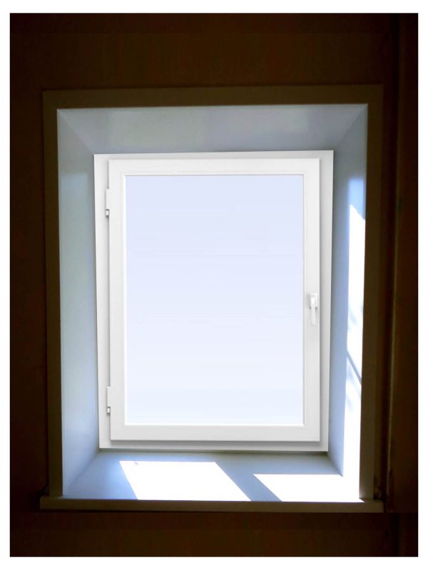 Вікно одностулкове металопластикове 95-2