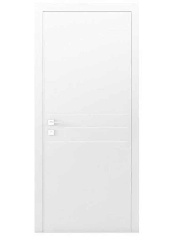 Міжкімнатні двері Cortes Prima 3G-білий мат