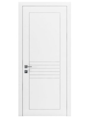 міжкімнатні двері cortes prima фрезерування 5-білий мат