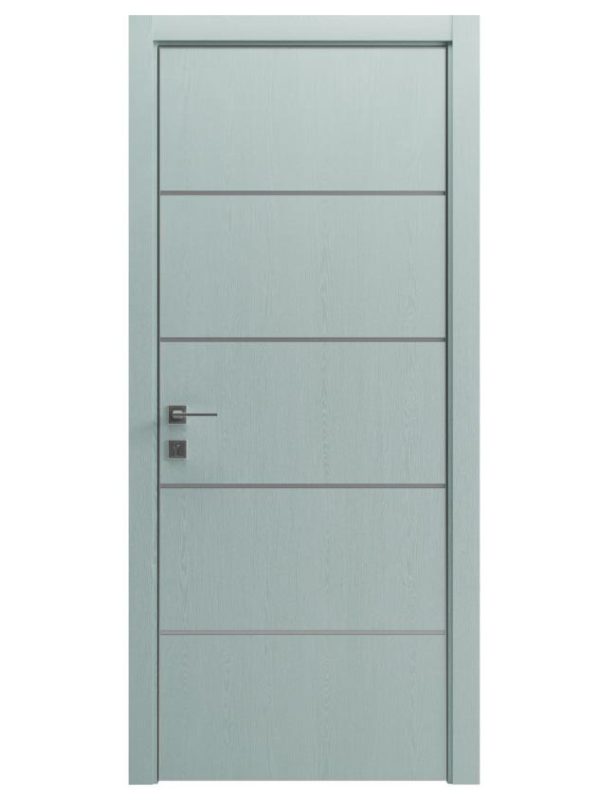 міжкімнатні двері modern flat-03 контур alum-1