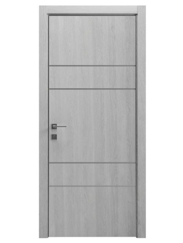 міжкімнатні двері modern flat-04 контур alum-3