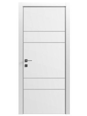 міжкімнатні двері modern flat-04 контур alum-5
