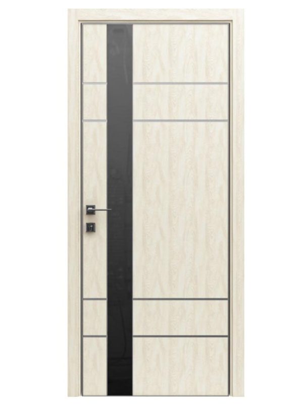 міжкімнатні двері modern flat-05 контур alum-1