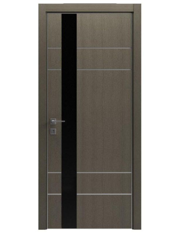міжкімнатні двері modern flat-05 контур alum-4