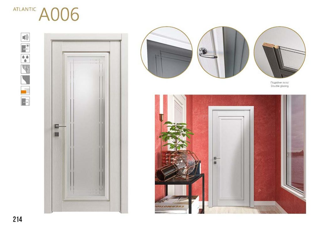 Міжкімнатна дверь Rodos Atlantic A006-6