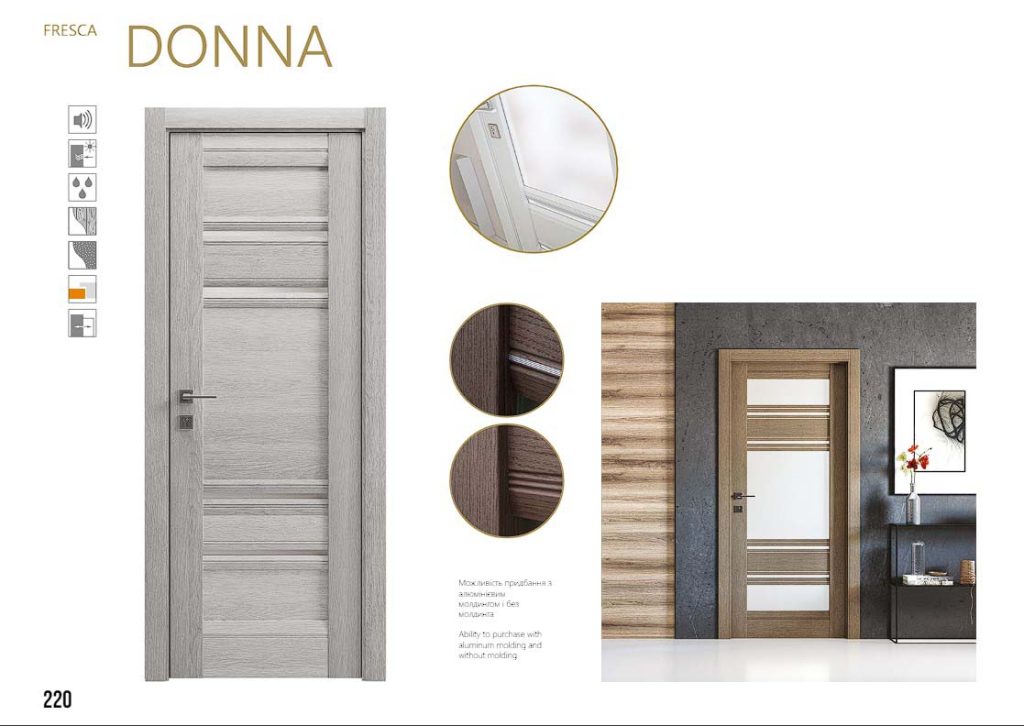 Міжкімнатні двері Rodos Fresca Donna-6