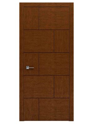 Міжкімнатні двері Rodos Liberta Domino 2 Шпон 5