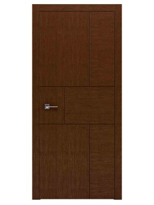 Міжкімнатні двері Rodos Liberta Domino 4 Шпон 5