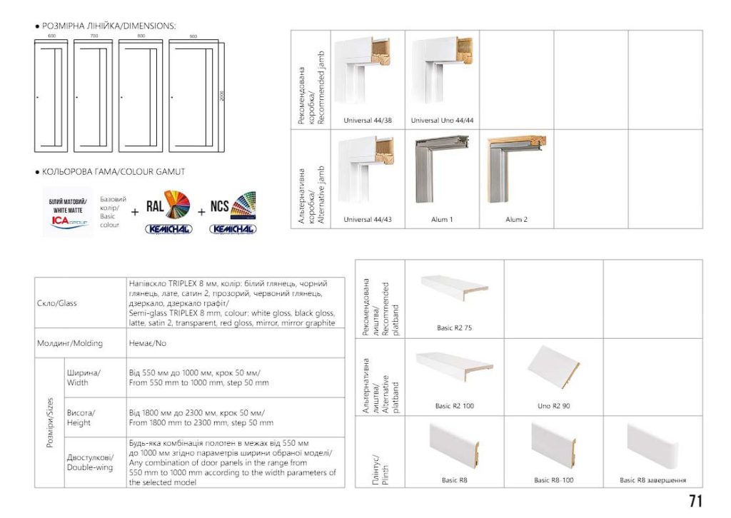 Міжкімнатні двері Rodos Loft Arrigo 5