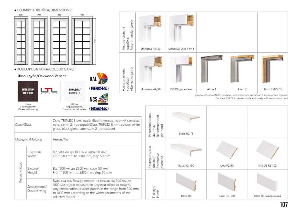 Міжкімнатні двері Rodos Loft Porto 8