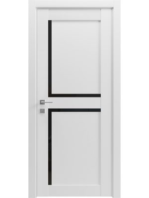 міжкімнатні двері Rodos Modern Scandi білий мат напівскло blk