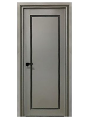 Міжкімнатні двері Західдорс PL Glass 1 Сірий малет