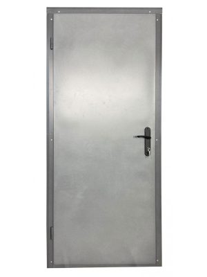 Вхідні двері Міцна-Н ліві, метал, сірі, 2020*860