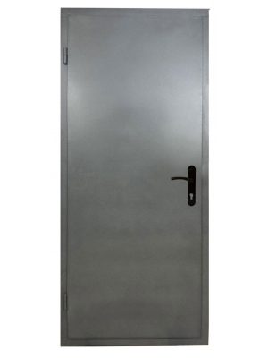 Вхідні двері Торнадо ліві, метал, сірі, 2020*860