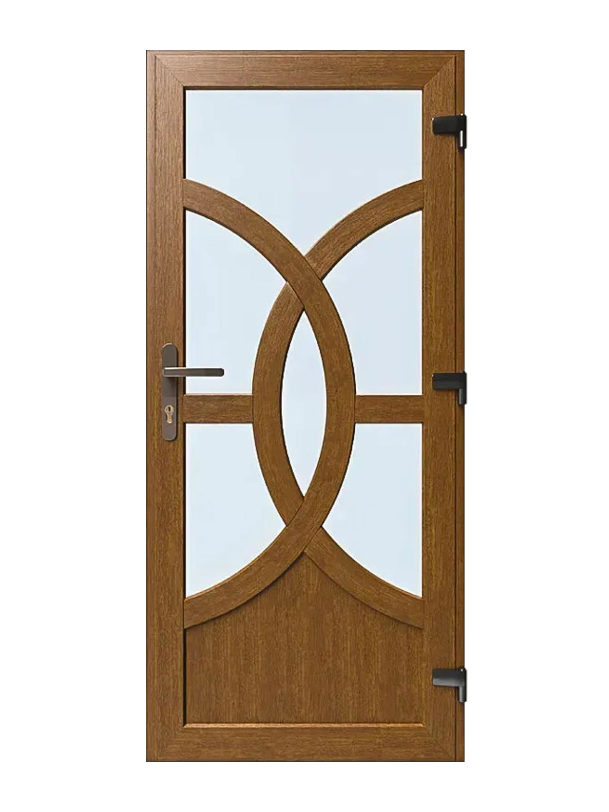 Металопластикові двері Epsilon 010 одностулкові Металопластикові двері Epsilon 010 одностулкові