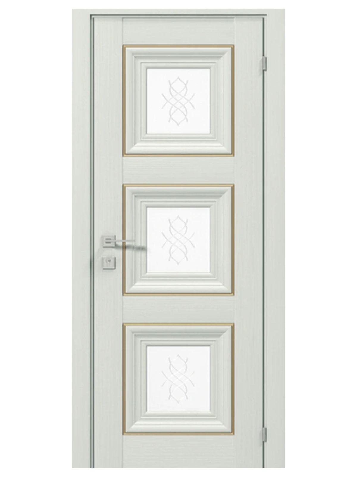 Міжкімнатні двері Rodos Irida grand molding Сосна крем 2000*800 мм